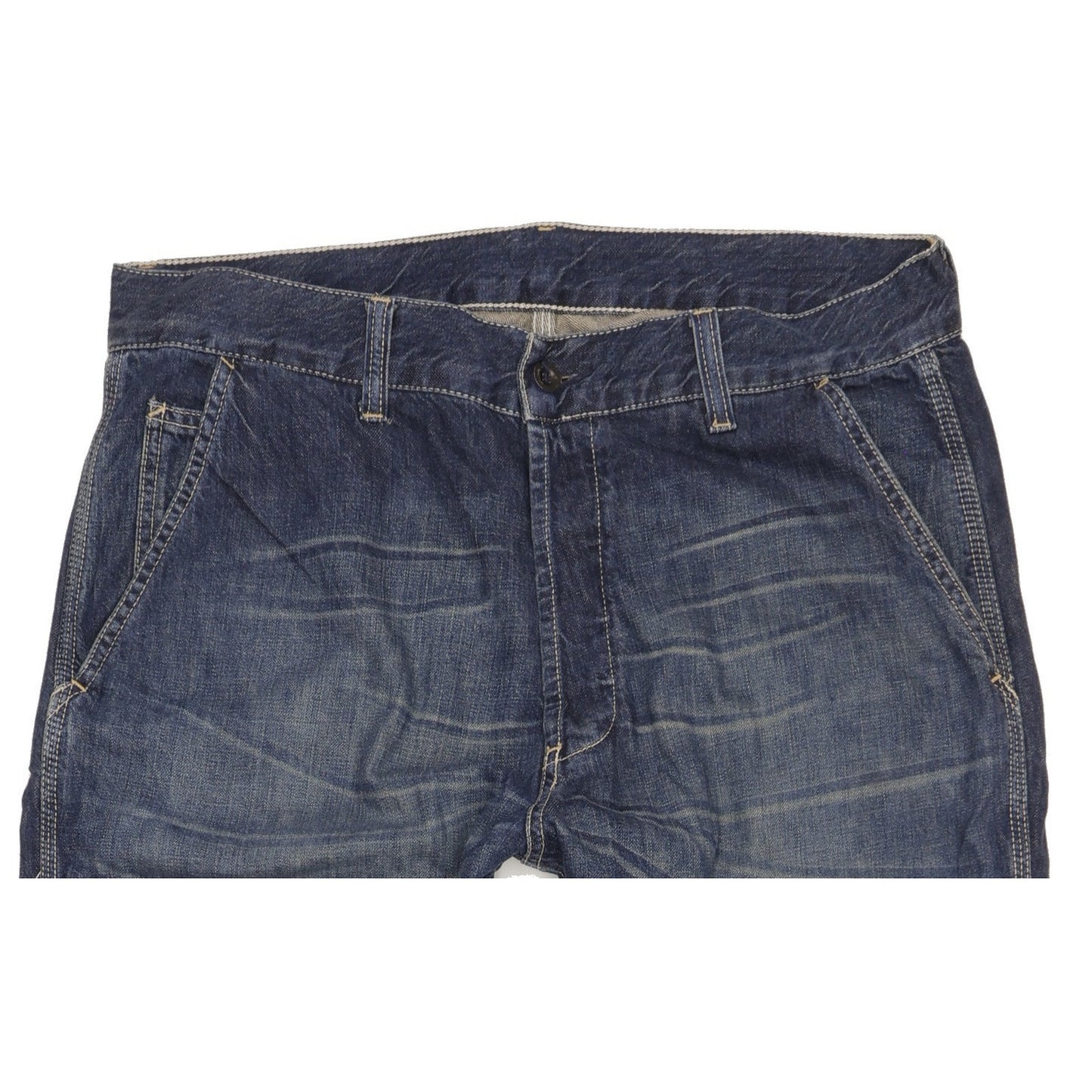 Levi's 572 Men Blue Straight Loose Jeans W34 L33