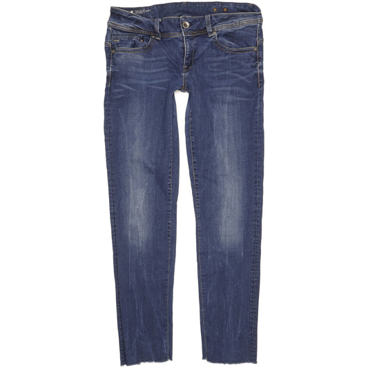G-Star Midge Saddle Men Blue Straight Slim Stretch Jeans W33 L31