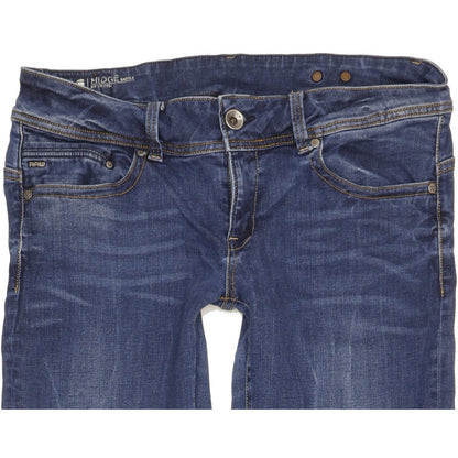 G-Star Midge Saddle Men Blue Straight Slim Stretch Jeans W33 L31