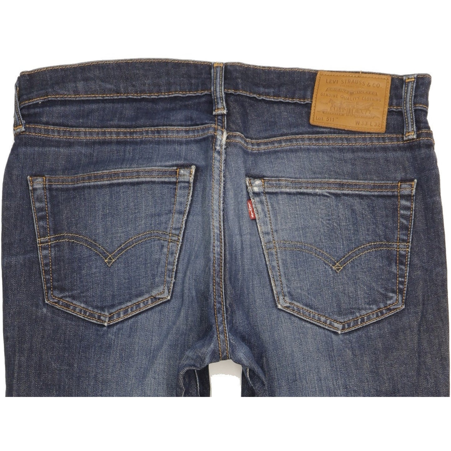 Levi's 511 Men Blue Straight Regular Jeans W33 L30