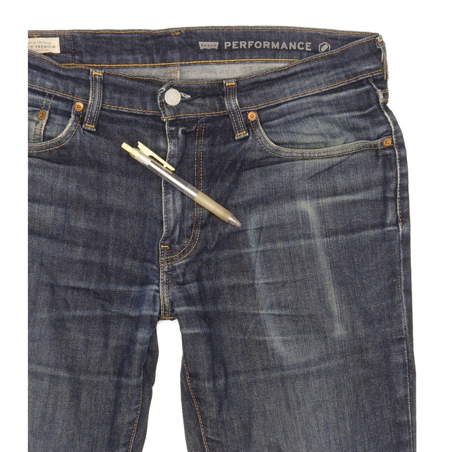 Levi's 511 Men Blue Straight Regular Jeans W33 L30