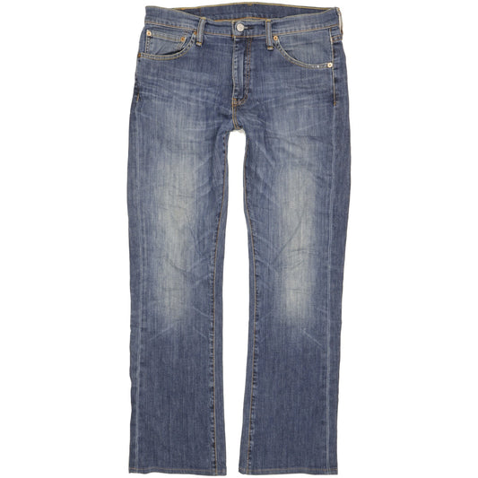 Levi's 527 Men Blue Bootcut Slim Stretch Jeans W33 L31