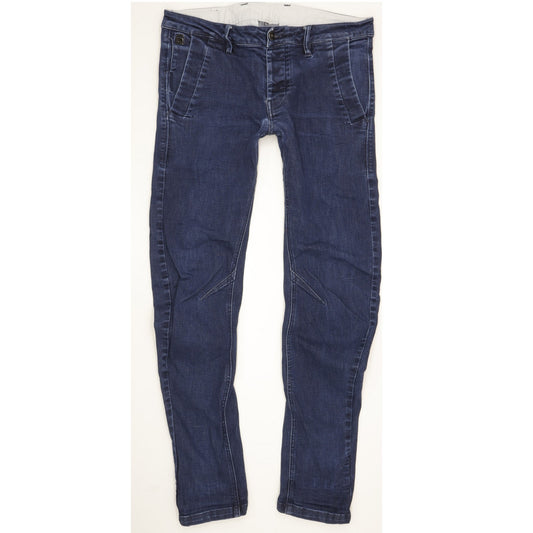 G-Star Bronson 3D Men Blue Tapered Slim Jeans W33 L31