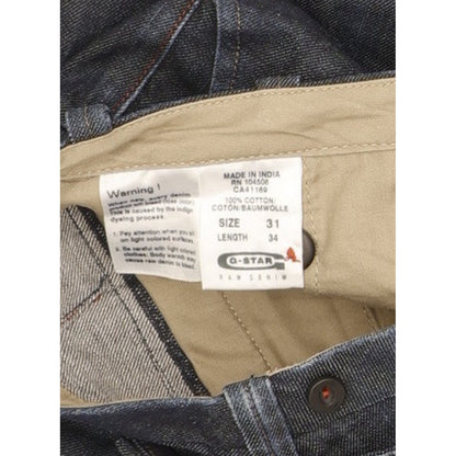G-Star Dexter Women Navy Wide-Leg Slim Chino Jeans W31 L34