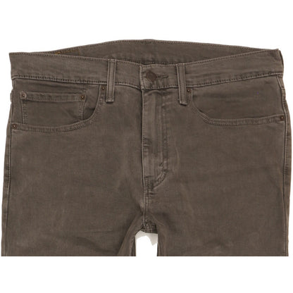 Levi's 502 Men Grey Tapered Regular Stretch Jeans W34 L29