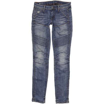G-Star 5620 Women Blue Skinny Slim Stretch Jeans W29 L34