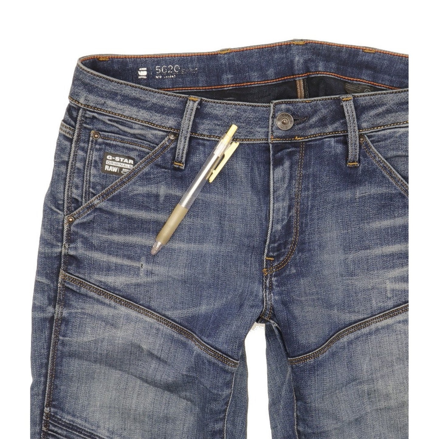 G-Star 5620 Women Blue Skinny Slim Stretch Jeans W29 L34