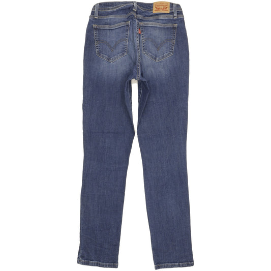Levi's 529 Curvy Women Blue Skinny Slim Stretch Jeans W28 L31