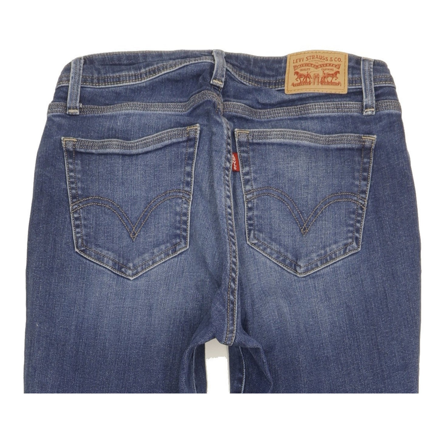 Levi's 529 Curvy Women Blue Skinny Slim Stretch Jeans W28 L31