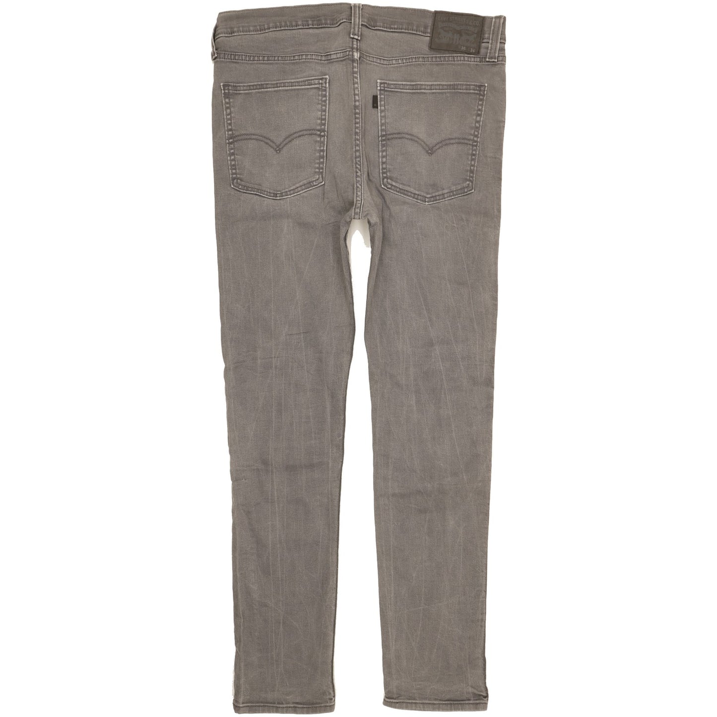 Levi's Men Grey Skinny Slim Stretch Jeans W36 L31