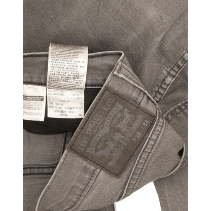Levi's Men Grey Skinny Slim Stretch Jeans W36 L31