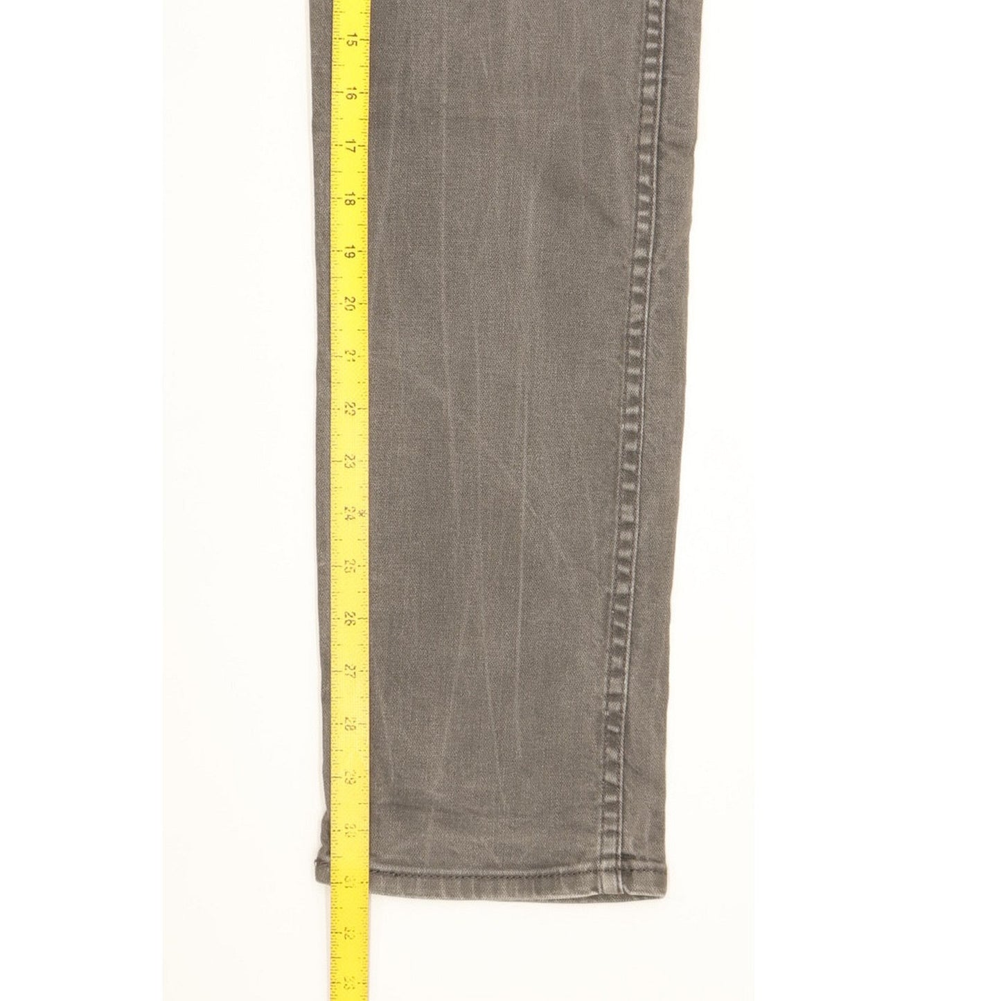 Levi's Men Grey Skinny Slim Stretch Jeans W36 L31