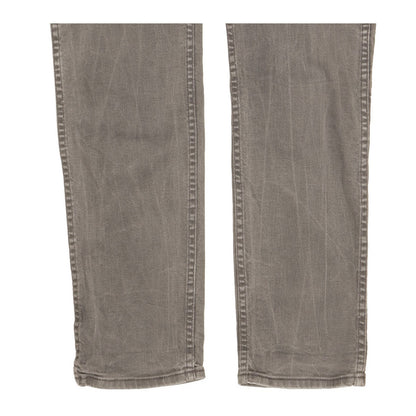 Levi's Men Grey Skinny Slim Stretch Jeans W36 L31