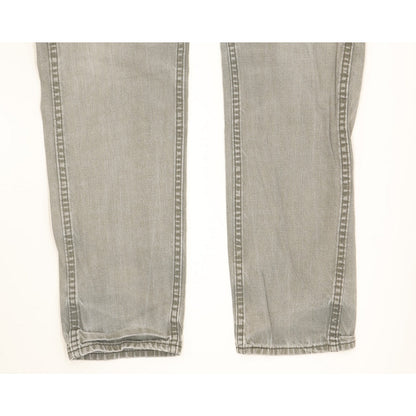 Levi's 508 Men Grey Straight Regular Jeans W31 L29