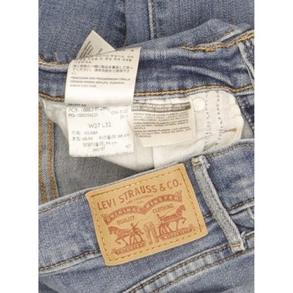 Levi's 724 Women Blue Straight Slim Stretch Jeans W27 L30