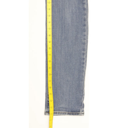 Levi's 724 Women Blue Straight Slim Stretch Jeans W27 L30