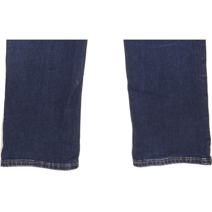 Levi's 724 Blue Straight Slim Stretch Jeans High Waisted W31 L32