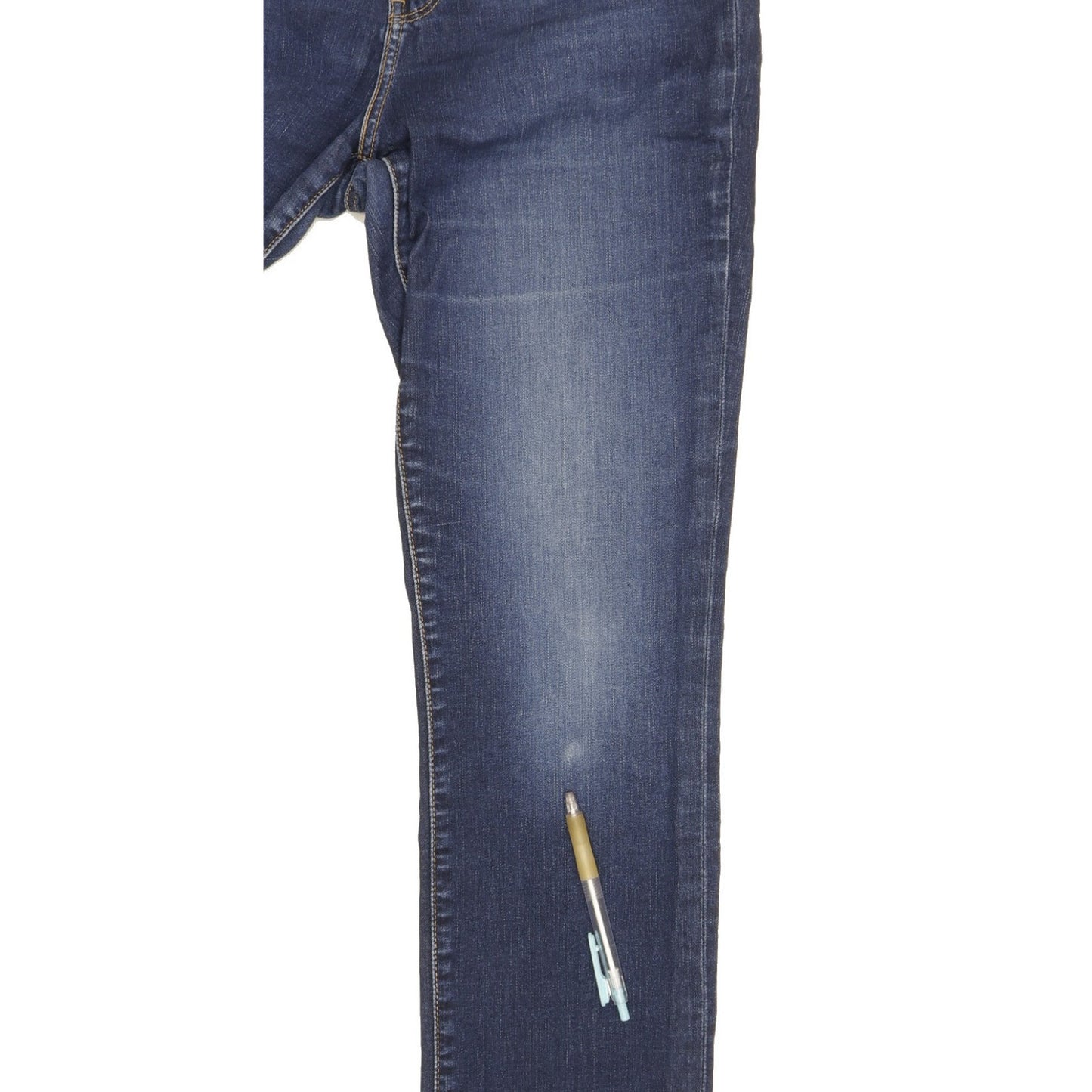 Levi's 724 Blue Straight Slim Stretch Jeans High Waisted W31 L32