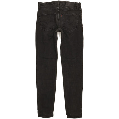 Levi's 511 Men Black Straight Slim Stretch Jeans W30 L32
