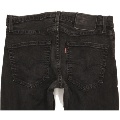 Levi's 511 Men Black Straight Slim Stretch Jeans W30 L32