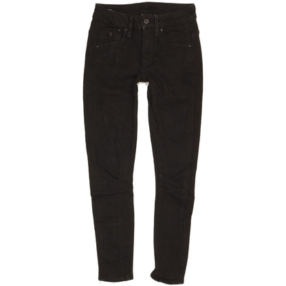 G-Star Arc 3D Women Black Skinny Slim Stretch Jeans W25 L26