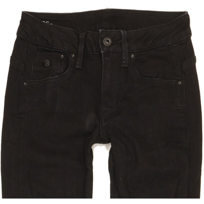 G-Star Arc 3D Women Black Skinny Slim Stretch Jeans W25 L26