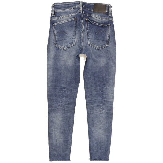 G-Star Lhana Women Blue Skinny Slim Stretch Jeans W26 L30