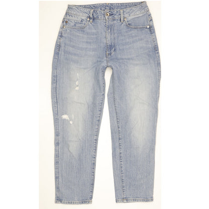 G-Star Midge Blue Tapered Loose Boyfriend Stretch Jeans High Waisted W27 L28