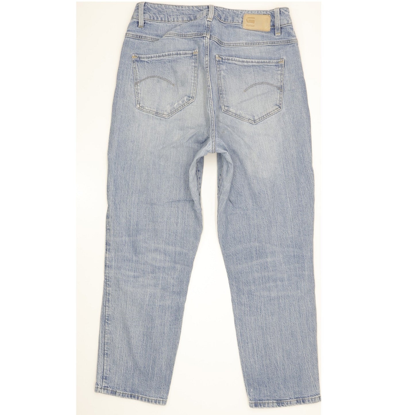 G-Star Midge Blue Tapered Loose Boyfriend Stretch Jeans High Waisted W27 L28