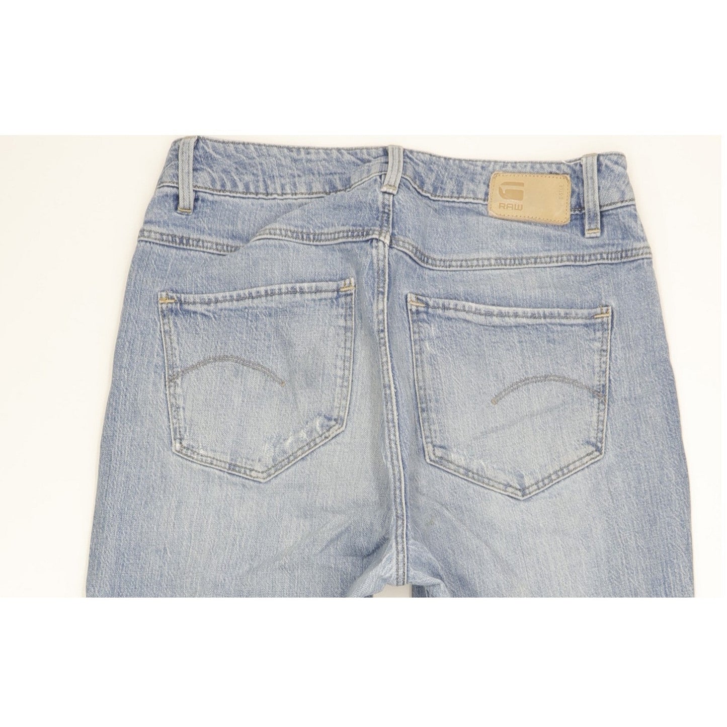 G-Star Midge Blue Tapered Loose Boyfriend Stretch Jeans High Waisted W27 L28