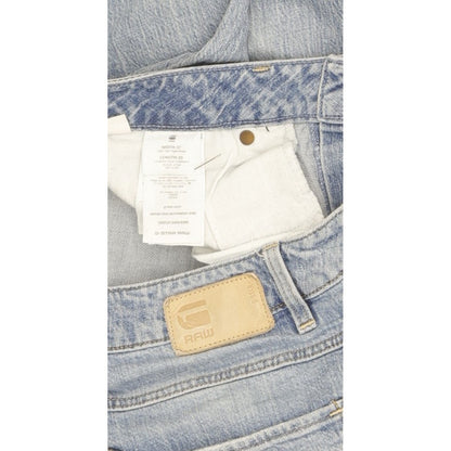 G-Star Midge Blue Tapered Loose Boyfriend Stretch Jeans High Waisted W27 L28