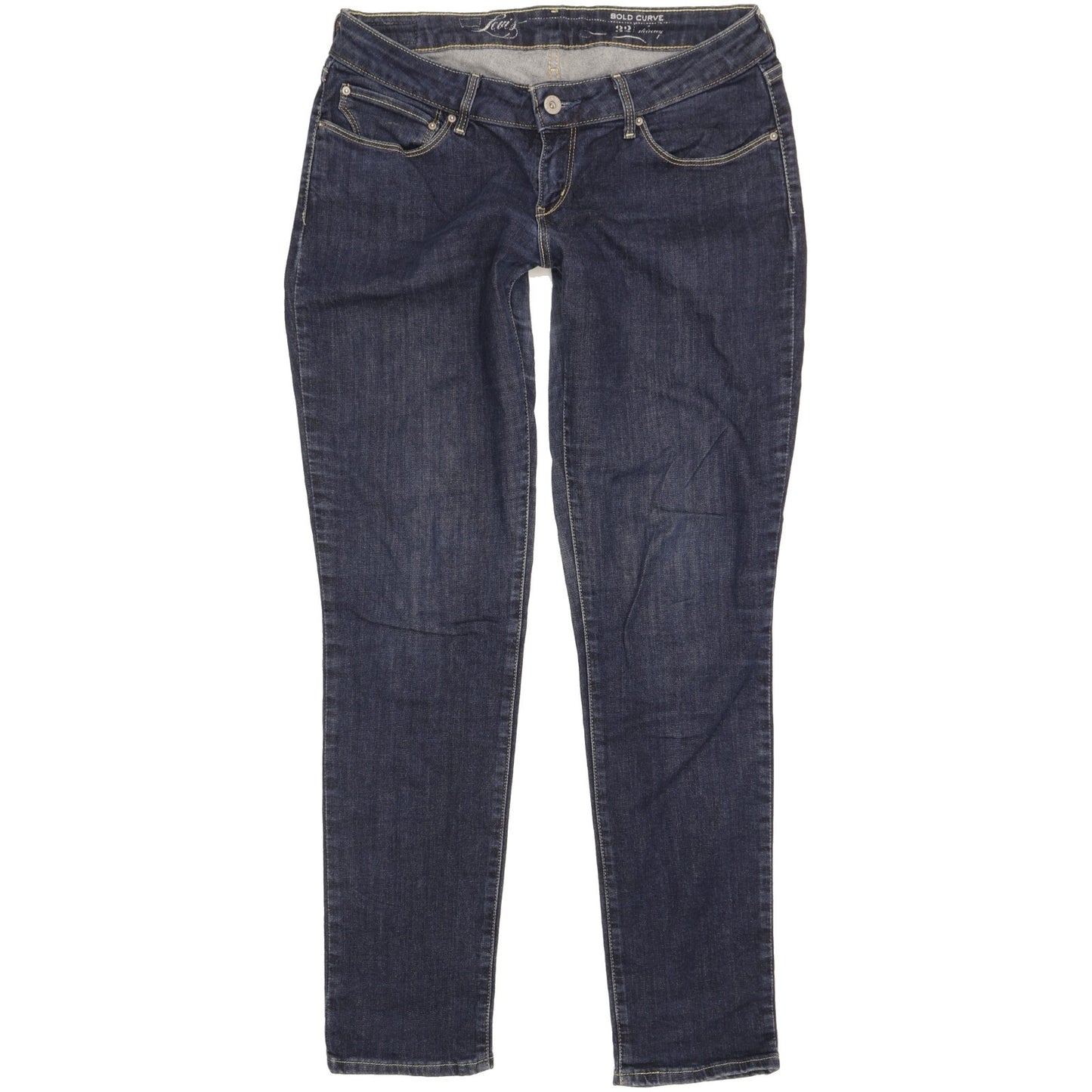 Levi's Bold Curve Women Blue Skinny Slim Stretch Jeans W32 L31