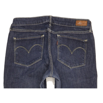 Levi's Bold Curve Women Blue Skinny Slim Stretch Jeans W32 L31