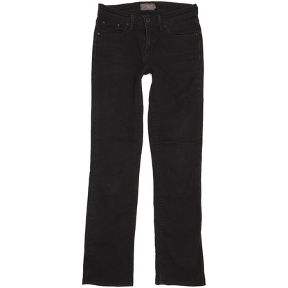 Levi's Demi Curve Women Black Straight Classic Stretch Jeans W27 L31
