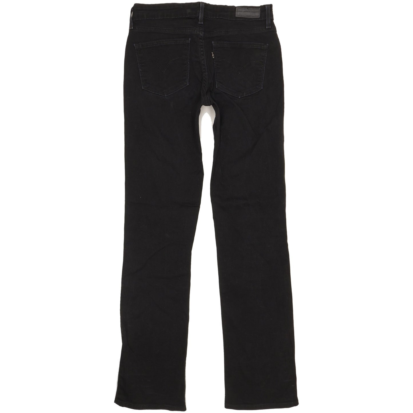 Levi's Demi Curve Women Black Straight Classic Stretch Jeans W27 L31