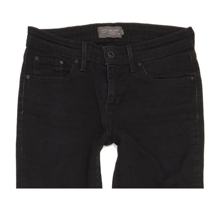 Levi's Demi Curve Women Black Straight Classic Stretch Jeans W27 L31