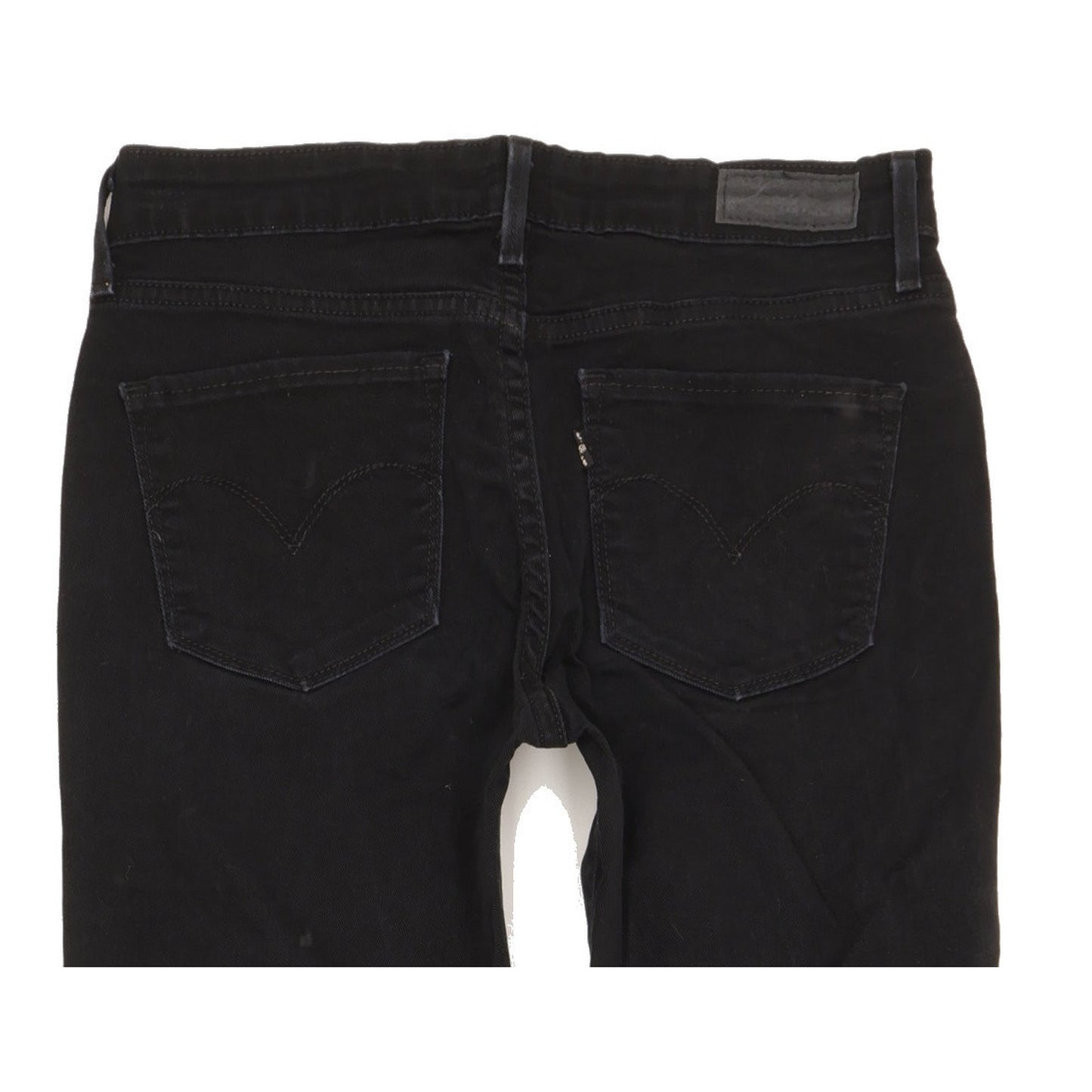 Levi's Demi Curve Women Black Straight Classic Stretch Jeans W27 L31