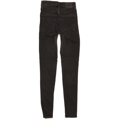 Levi's Mile Women Black Skinny Slim Stretch Jeans W24 L29