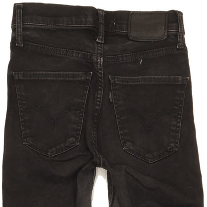 Levi's Mile Women Black Skinny Slim Stretch Jeans W24 L29