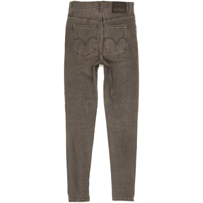 Levi's Mile Women Grey Skinny Slim Stretch Jeans W26 L28