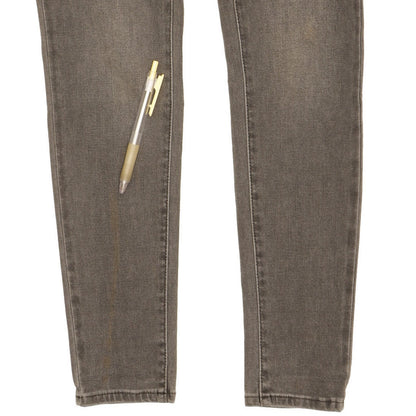 Levi's Mile Women Grey Skinny Slim Stretch Jeans W26 L28