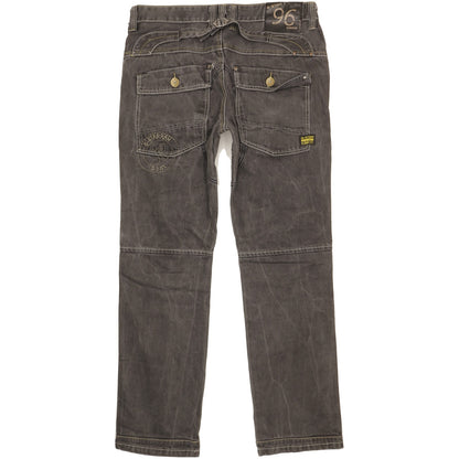 G-Star Elwood Men Grey Straight Regular Jeans W36 L31