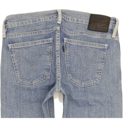 Levi's Women Blue Skinny Slim Stretch Jeans W28 L27