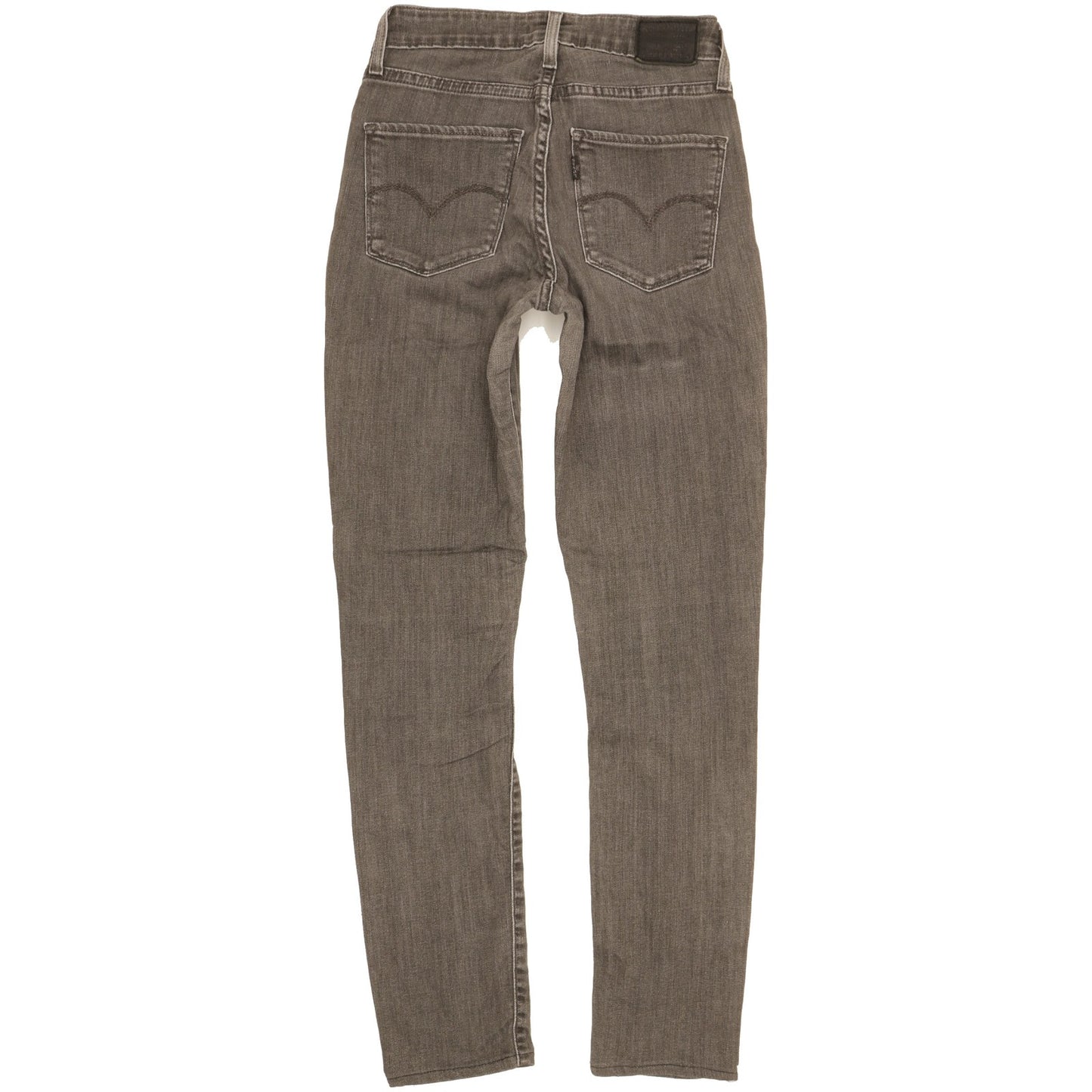 Levi's 721 Women Grey Skinny Slim Stretch Jeans W24 L28