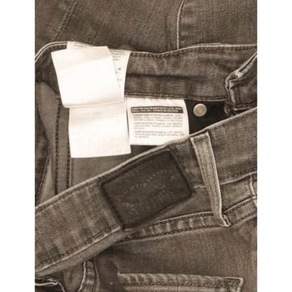 Levi's 721 Women Grey Skinny Slim Stretch Jeans W24 L28