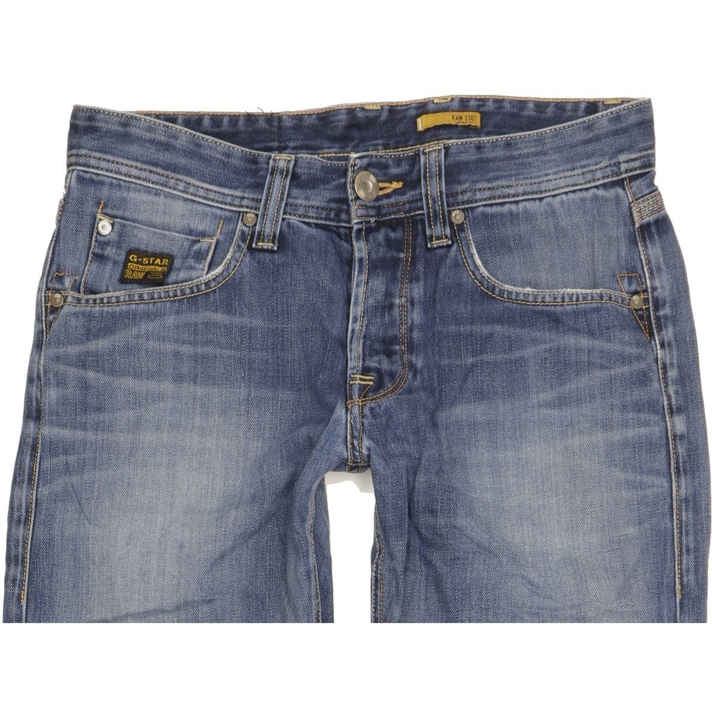 G-Star Porter Men Blue Straight Regular Jeans W30 L31