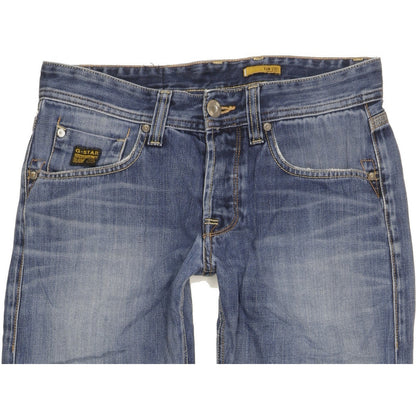 G-Star Porter Men Blue Straight Regular Jeans W30 L31