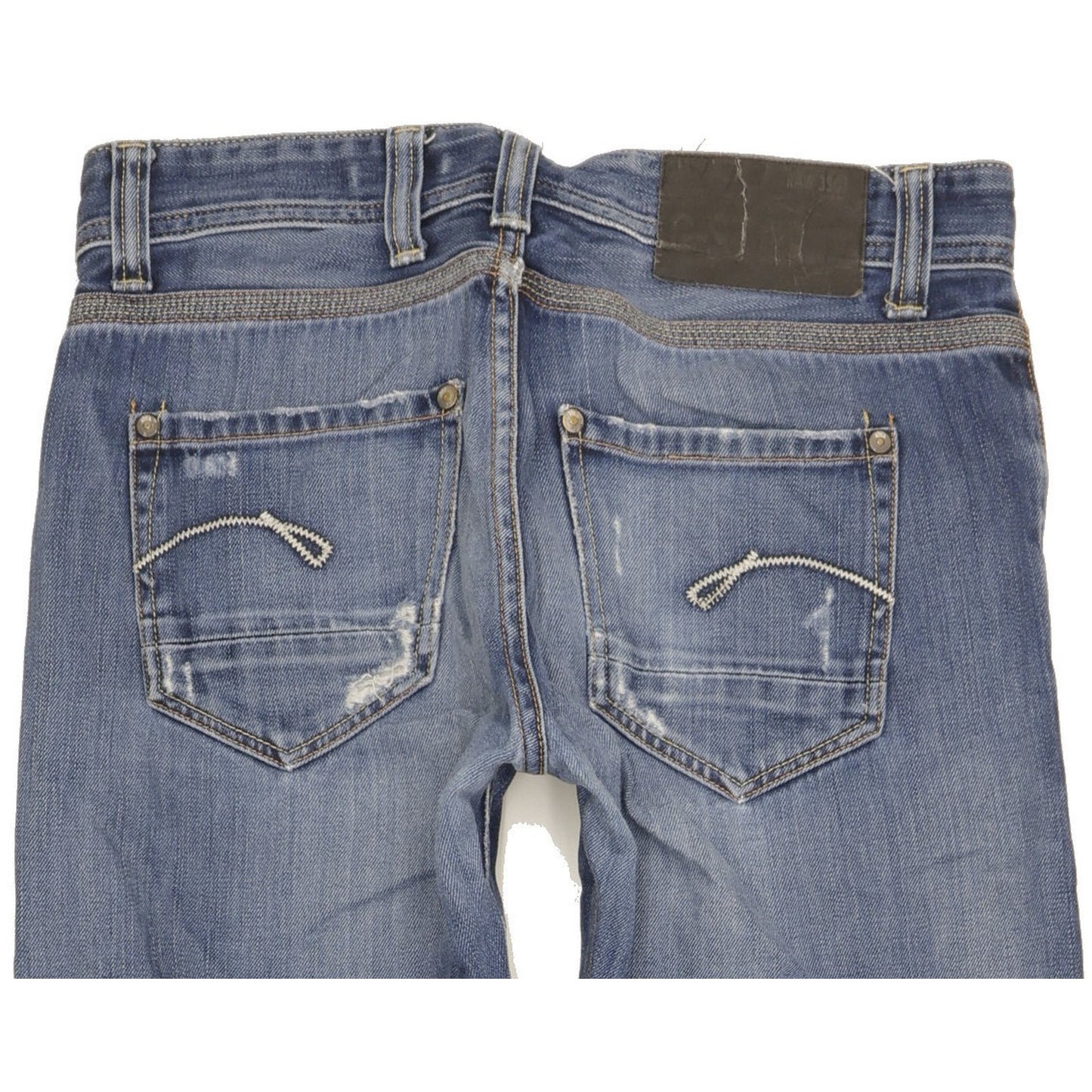 G-Star Porter Men Blue Straight Regular Jeans W30 L31