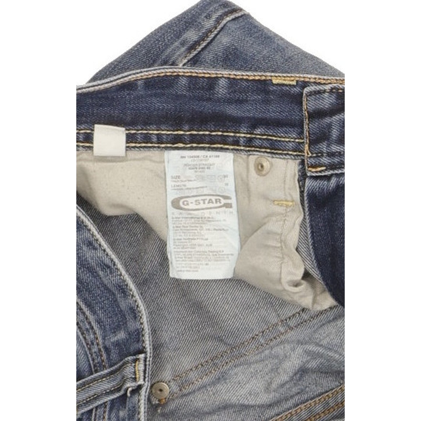 G-Star Porter Men Blue Straight Regular Jeans W30 L31