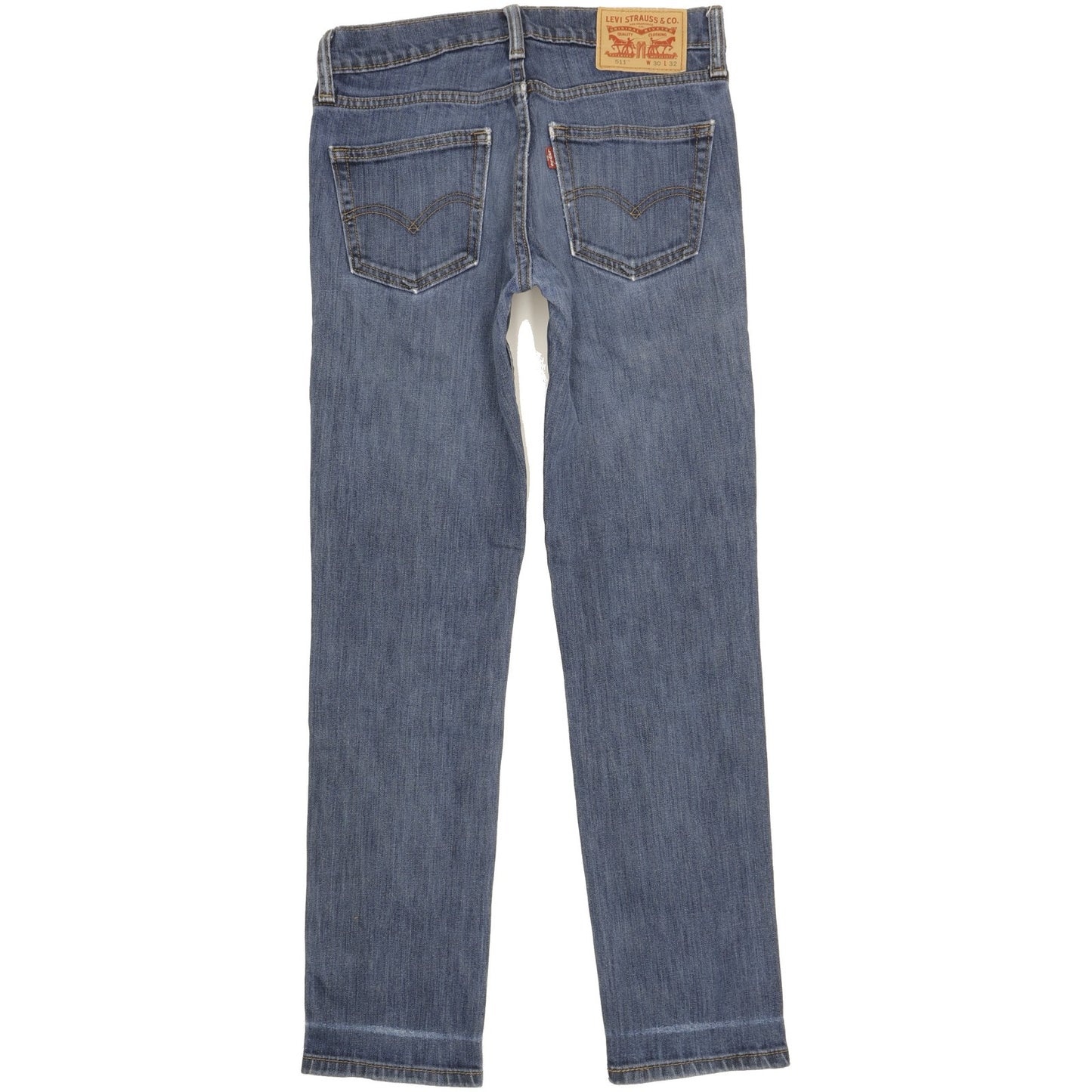 Levi's 511 Men Blue Straight Slim Stretch Jeans W30 L30